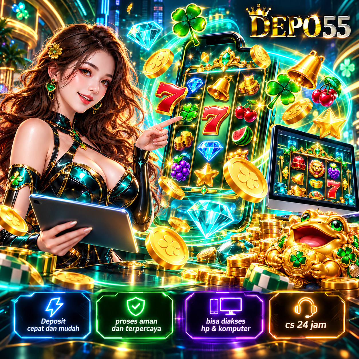 Sorotan game DEPO55