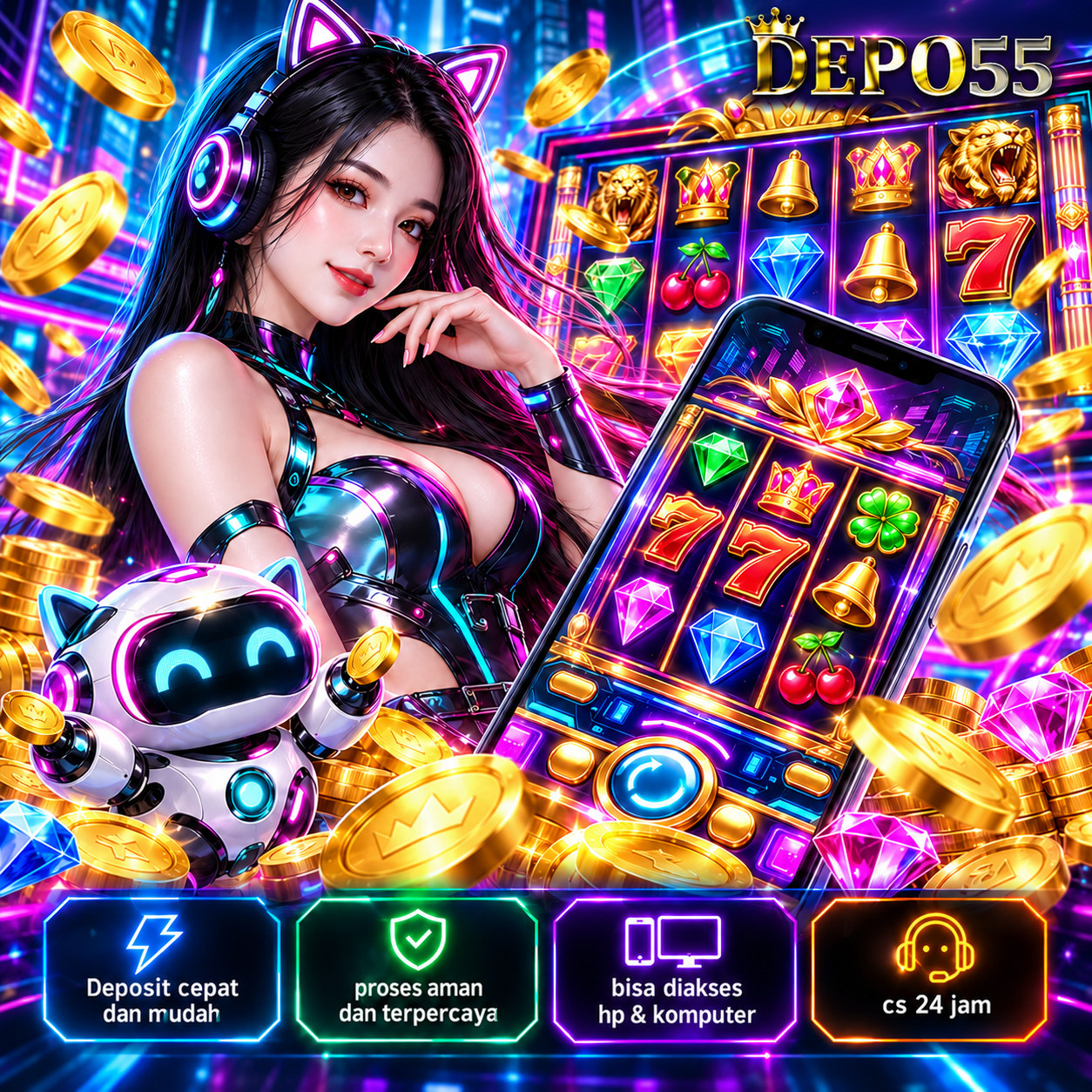 Visual utama DEPO55